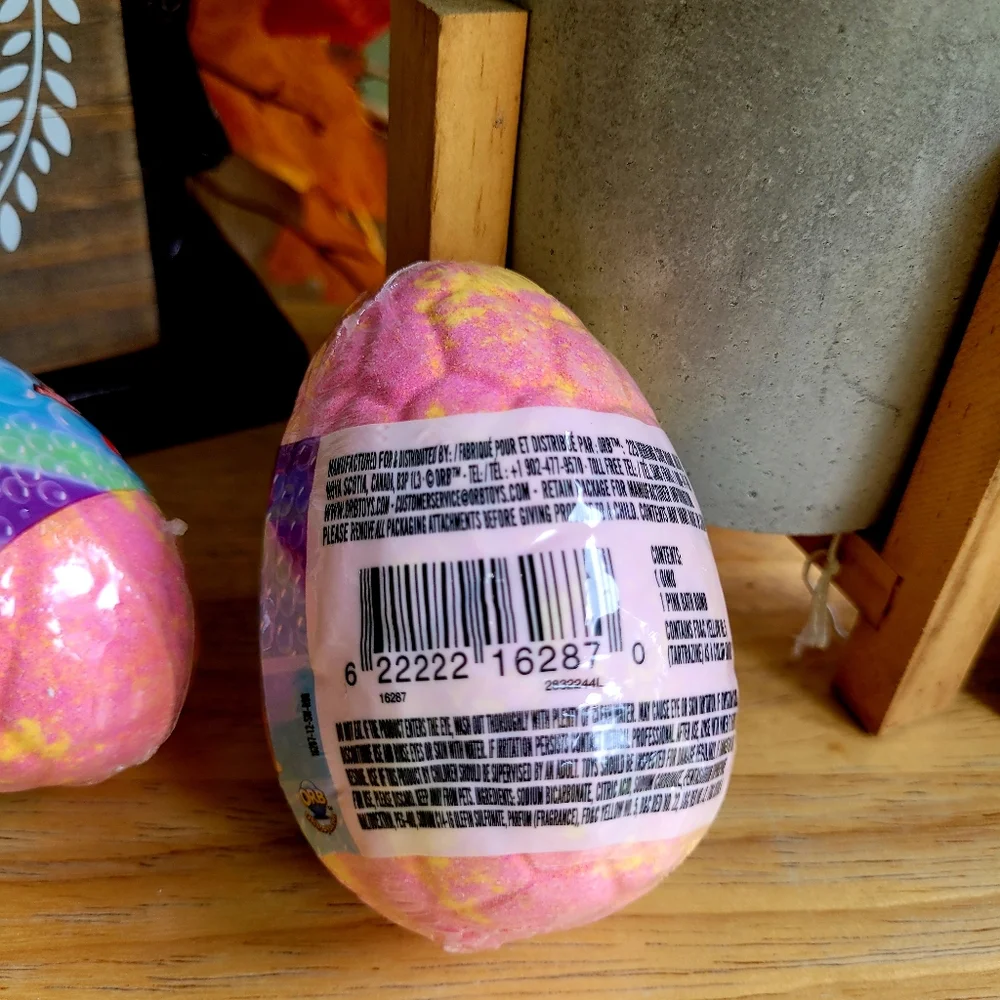 ORB SENSORY BATH DINO FIZZIES